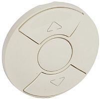 Лицевая панель Legrand Celiane для 2-кл. выключателя жалюзи слоновая кость картинка